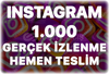 Instagram 1.000 Gerçek İzlenme - Keşfet Etkili