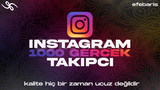 instagram 1000 GERÇEK takipçi 