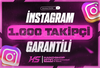 ⭐INSTAGRAM 1000 GERÇEK TAKİPÇİ⭐