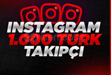 .⭐Instagram 1.000 Gerçek Takipçi⭐