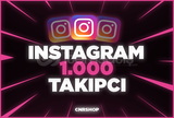 ⭐️ İnstagram 1000 Gerçek Takipçi | Garanti