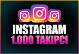 Instagram 1.000 Gerçek Takipçi [Garantili]