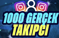 ⭐ İNSTAGRAM 1000 GERÇEK TAKİPÇİ [GARANTİLİ]⭐
