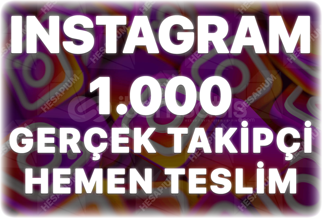 Instagram 1.000 Gerçek Takipçi - Keşfet Etkili Instagram 1.000 Gerçek Takipçi - Keşfet Etkili