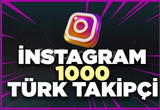 ⭐Instagram⭐1000 Gerçek TÜRK Takipçi⭐Garantili⭐