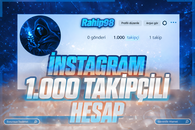 ???? INSTAGRAM 1.000 HESAP PAKETİ ????