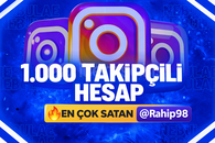 ???????? INSTAGRAM 1.000 HESAP PAKETİ ????