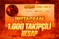???????? INSTAGRAM 1.000 HESAP PAKETİ ????????