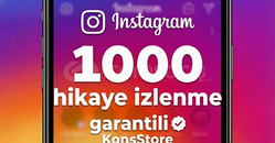 İNSTAGRAM 1000 HİKAYE İZLENME 