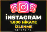 ⭐| İNSTAGRAM +1.000 Hikaye İzlenme | ⭐