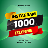 Instagram 1000 İzlenme