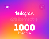 Instagram 1000 İzlenme