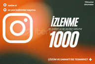 ⚡İNSTAGRAM | 1000 İZLENME UCUZ
