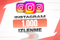 ⭐İnstagram 1.000 İzlenme