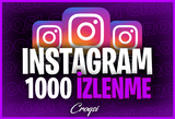 ⭐INSTAGRAM 1000 İzlenme⭐GARANTİLİ⭐