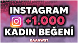 ❤️ İNSTAGRAM 1000 KADIN BEĞENİ ❤️