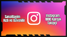 Instagram +1000 Karışık Takipçi [Düşüş Az]