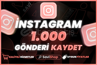 İNSTAGRAM 1.000 KAYDET+GARANTİ+HIZLI
