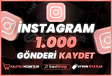 İNSTAGRAM 1.000 KAYDET+GARANTİ+HIZLI