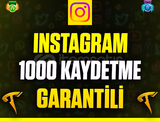 İnstagram 1000 Kaydetme