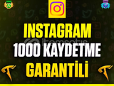 İnstagram 1000 Kaydetme