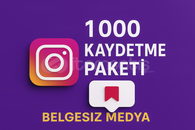 İnstagram 1000 Kaydetme