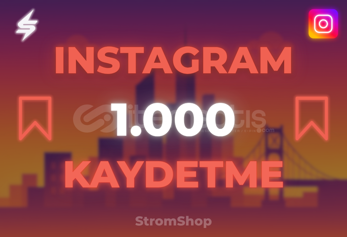 INSTAGRAM 1000 KAYDETME | GARANTİ INSTAGRAM 1000 KAYDETME | GARANTİ
