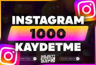 ⭐Instagram 1000 Kaydetme + Garanti