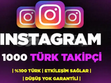 INSTAGRAM 1000 ORJİNAL TÜRK TAKİPÇİ