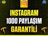 İnstagram 1000 Paylaşım