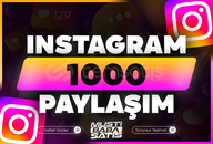 ⭐Instagram 1000 Paylaşım + Garanti