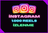 ⭐İNSTAGRAM +1.000 Reels İzlenme⭐
