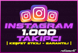 İNSTAGRAM 1000 TAKİPCİ