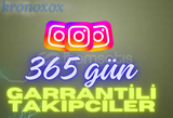 İNSTAGRAM 1000 TAKİPCİ 365 GÜN GARANTİLİ