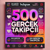 ⭐ İNSTAGRAM 500 TAKİPÇİ ⭐