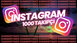 INSTAGRAM 1000 TAKİPÇİ 