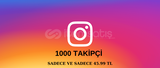 instagram 1000 takipçi