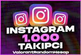 İNSTAGRAM 1000 TAKİPÇİ / FULL KALİTE