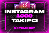 ⭐INSTAGRAM 1000 TAKİPÇİ + GARANTİ⭐