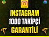 ⭐️☘️İnstagram 1000 Takipçi❤️Garanti & Sorunsuz❤️