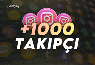 +1000 Instagram Gerçek Üst Kaliteli Takipçi ⭐