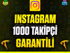 ⭐️☘️İnstagram 1000 Takipçi❤️Garanti&Sorunsuz❤️