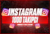 ⭐ [İNSTAGRAM] 1000 TAKİPÇİ + GARANTİLİ ⭐