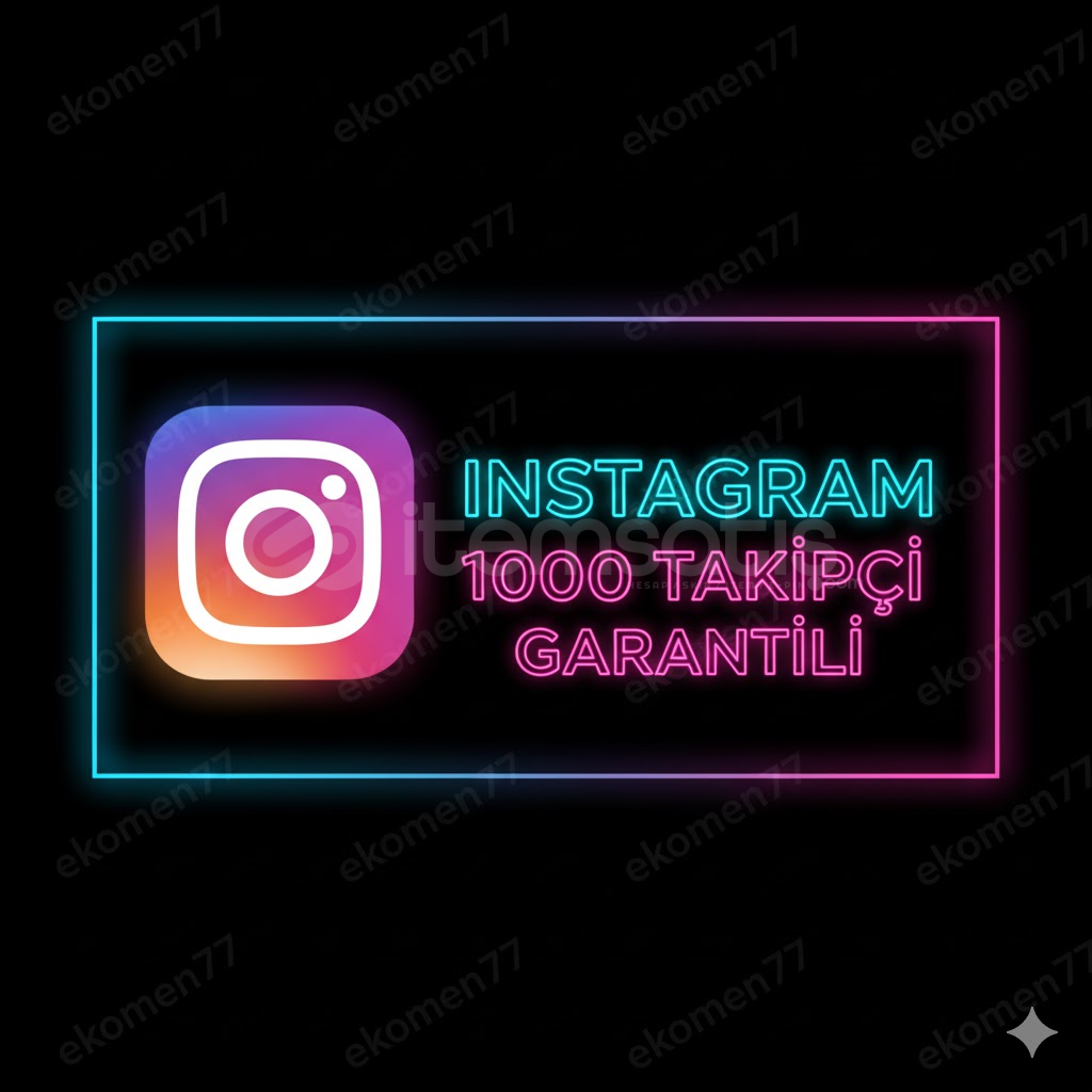 İnstagram 1000 Takipci (Garantili) İnstagram 1000 Takipci (Garantili)
