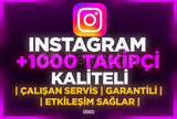 ⭐INSTAGRAM 1000 TAKİPÇİ⭐GARANTİLİ⭐