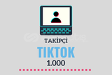 TikTok 1.000 Takipçi - Garantili Hizmet