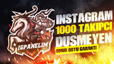 ????Instagram 1000 Takipçi | Ömür Boyu Garanti