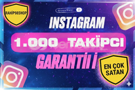 ???? Instagram 1.000 Takipçi Paketi