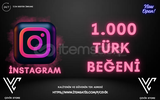 ⭐Instagram 1000 Türk Beğeni⭐