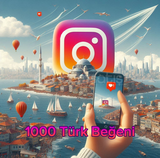 İnstagram 1000 Türk Beğeni